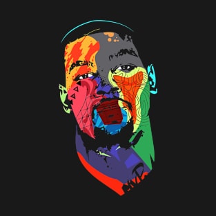 Kevin D Colorful Art T-Shirt