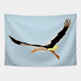 beautiful stork Tapestry