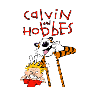 Calvin And Hobbes Smiling T-Shirt