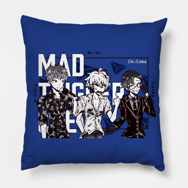 Mad Trigger Crew Pillow by OkiComa