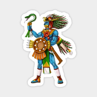 Aztec God Huitzilopochtli Magnet