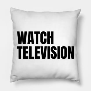 Watch Televistion Pillow