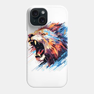 Lion Animal Freedom World Wildlife Wonder Abstract Phone Case