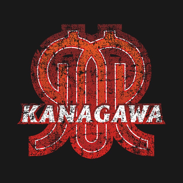 Kanagawa Prefecture Japanese Symbol Distressed by PsychicCat