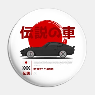 Tuner Black 240Z JDM Pin