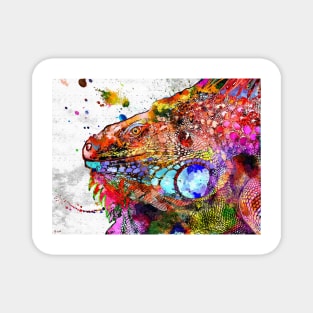 Iguana Grunge Magnet