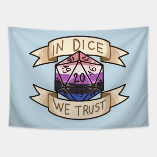 In Dice We Trust - Genderfluid Tapestry