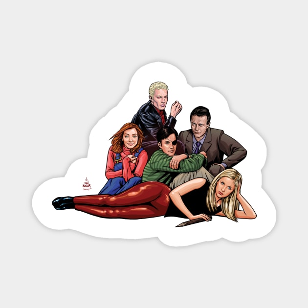 The Sunnydale Club Magnet by DSTRBO