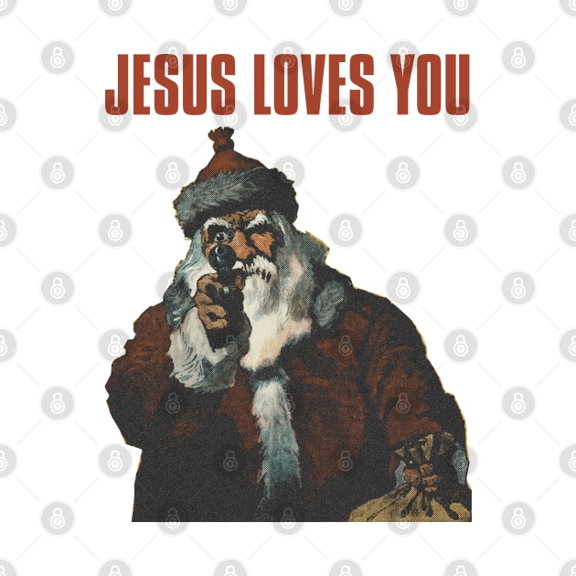 vintage jesus loves you by psninetynine