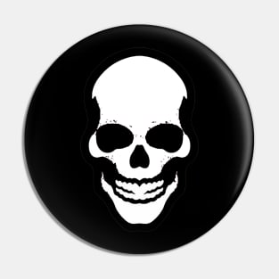 Grinning Skull Pin