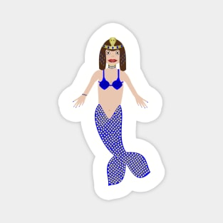 Cleopatra as a Mermaid Fantasy Art Magnet