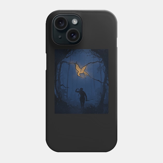 Hunger Games Woods Phone Case by Uwaki