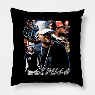 J Dilla Vintage Pillow