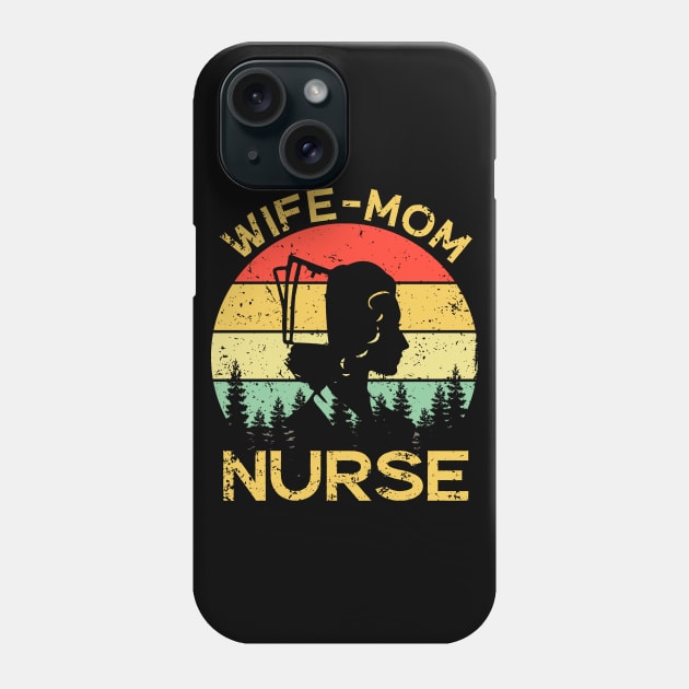 Wife Mom Nurse Funny Cute Nursing Mother Mommy Phone Case by neonatalnurse