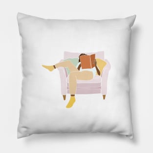 Book lover 1 Pillow