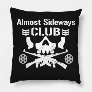 Almost Sideways Club Pillow