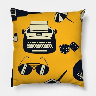 The Things of Hunter S. Thompson Pillow