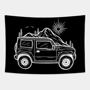 Let’s Go Off-road Tapestry