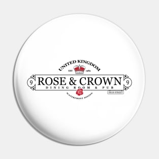 Rose & Crown - 3 Pin