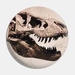 T Rex Skull - Dino Lover Pin