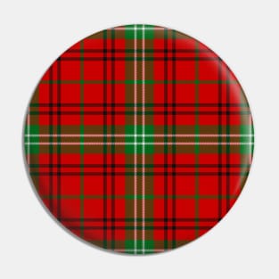 Clan Morrison Red Tartan Pin