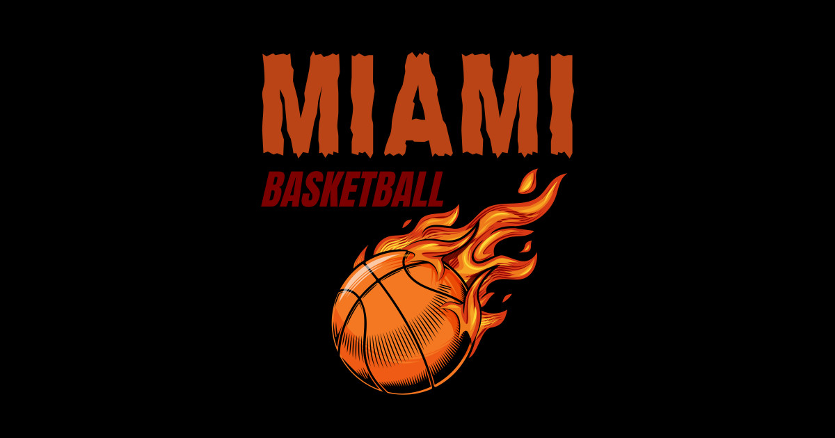 Miami Basketball Miami Basketball TShirt TeePublic