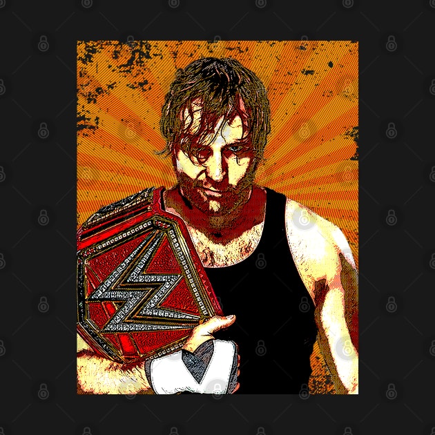 Dean Ambrose // Retro Comics Style by Kolovos Comic