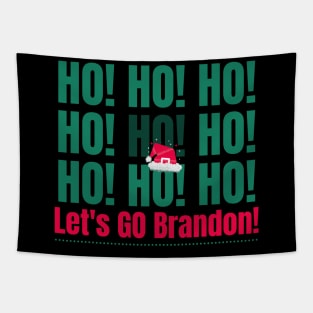 Let's Go Brandon Santa Claus Christmas Tapestry