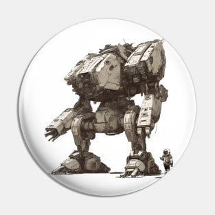 Big Chungus Mech | Gunpla | Giant Robot Pin