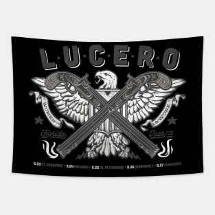 Eagle Lucero Band Logo Tapestry