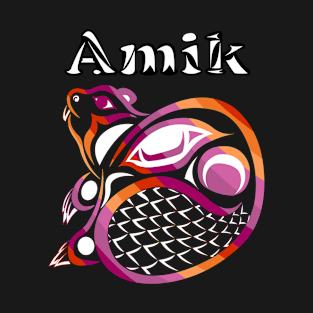 Amik (Beaver) Lesbian Pride T-Shirt