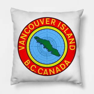 Vancouver Island Canada British Columbia Pillow