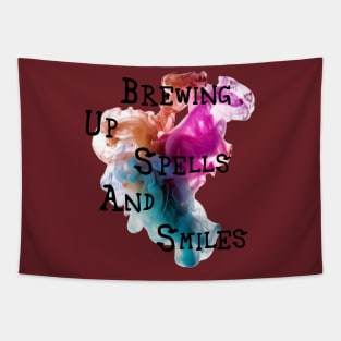 Brewing up spells and smiles Tapestry