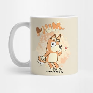 Bluey Oh Biscuits, Mum Dad Cartoon, Mother's Father's Day Coffee Mug for  Sale by KateMellor