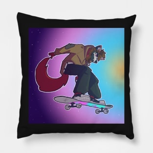 Wolf Skater Pillow