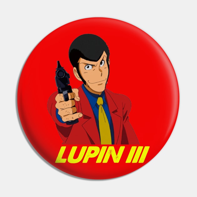 Lupin the Third Pin by Pop Fan Shop