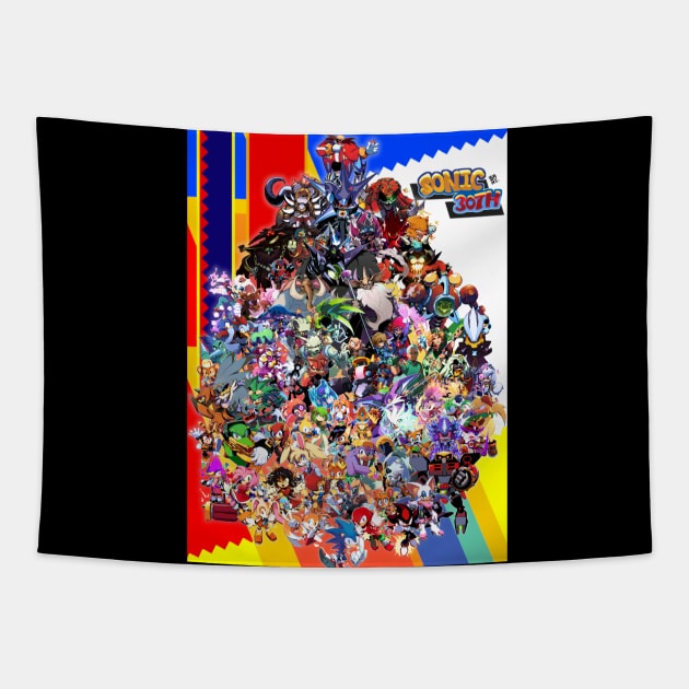 SONIC3OTH Tapestry by Sani