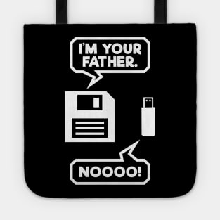 I'm your father, nooo funny T-shirt Tote