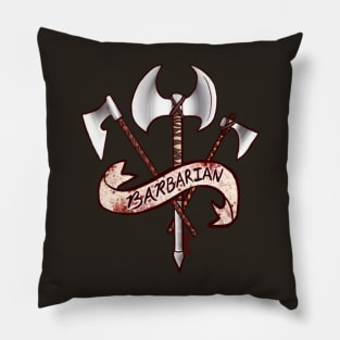 Barbarian Pillow