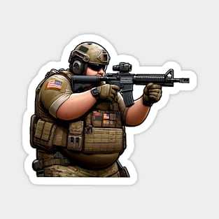 Tactical Fatman Magnet
