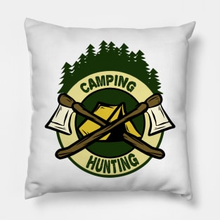 Camping Hunting - Adventure Edition Pillow