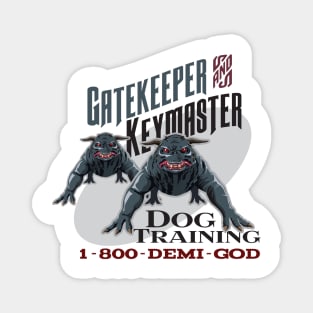 Gatekeeper and KeyMaster Dog Training Magnet