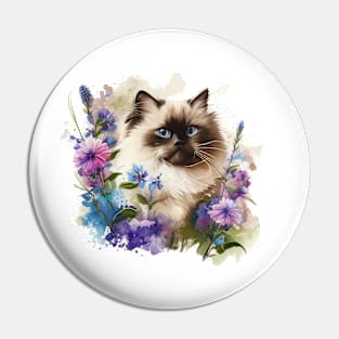 Ragdoll Cat Pin