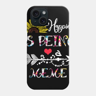 Happiness is being a meme mothers day gift Phone Case