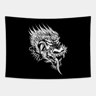 Gnarly Dragon Tapestry