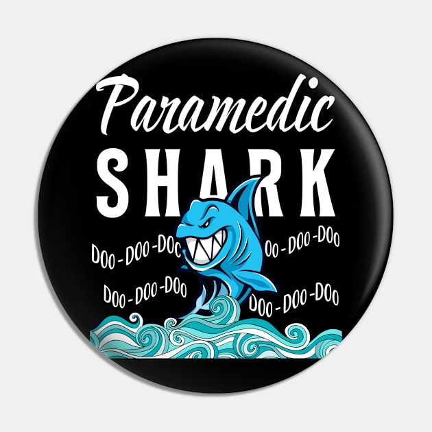 Paramedic Gifts - Shark Pin by StudioElla