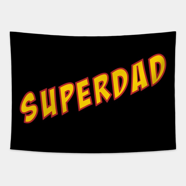 Super dad Tapestry by holidaystore