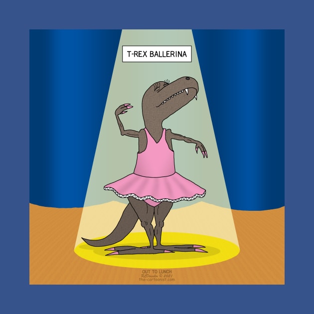 T-Rex Ballerina by OutToLunch