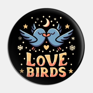 Love Birds Pin