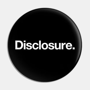 Disclosure Pin